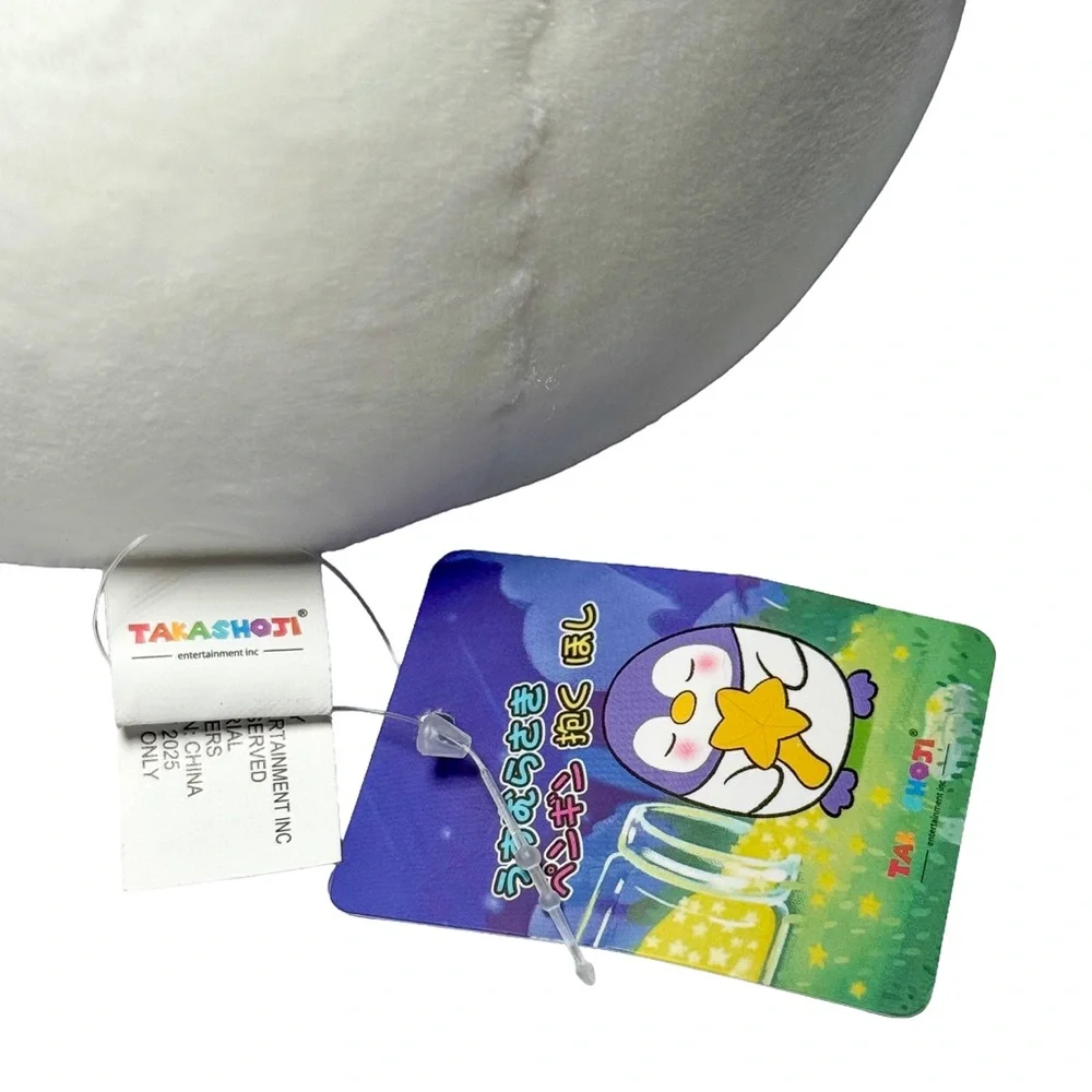 Kawaii Chibi Purple Penguin Wishing Star Plush 7” Stuffed Toy Japan Import New - Picture 5 of 10